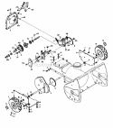 Lawn Boy Snowblowers Axle & Traction Drive Diagram and Parts List for 2650B 300000001-399999999 - 1973 Lawn Boy Snow Blower